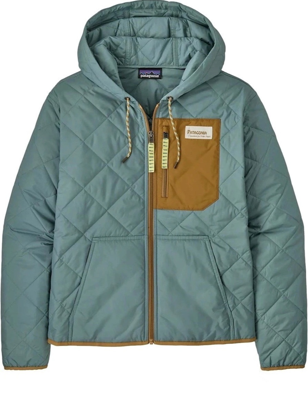 NEW Patagonia women’s Diamond Quilted Bomber Hoody Large